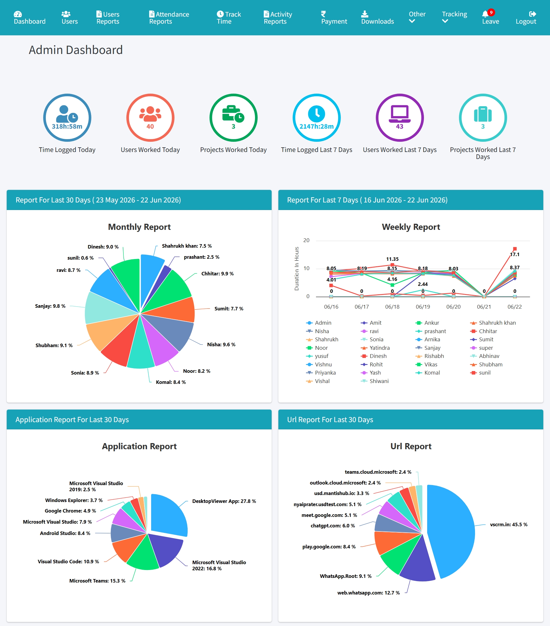 Attendance Tracking Guide screenshot